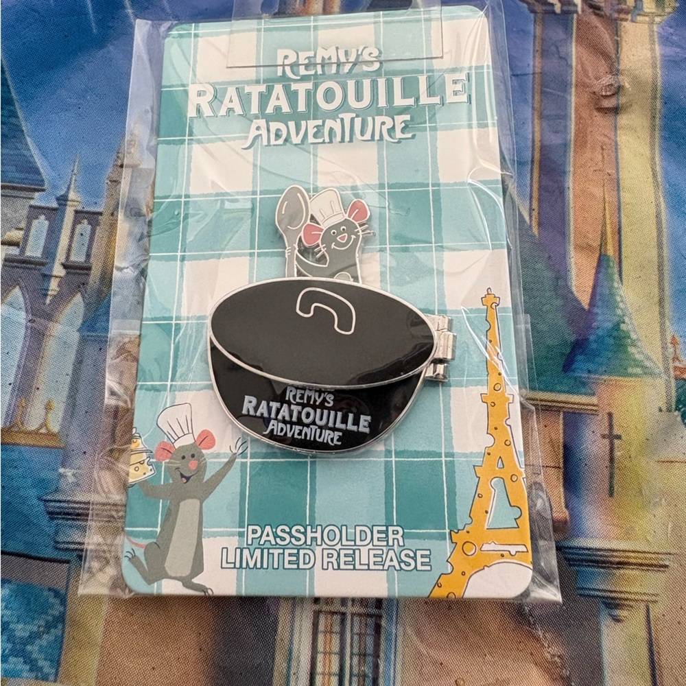 Disney Remy’s Ratatouille Adventure Passholder Pin